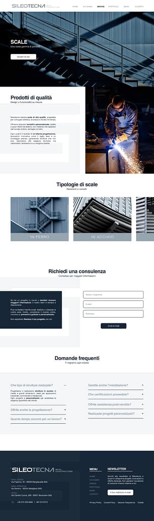 pagina scale sileo tecna