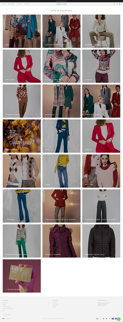 giorgio valeri collezioni