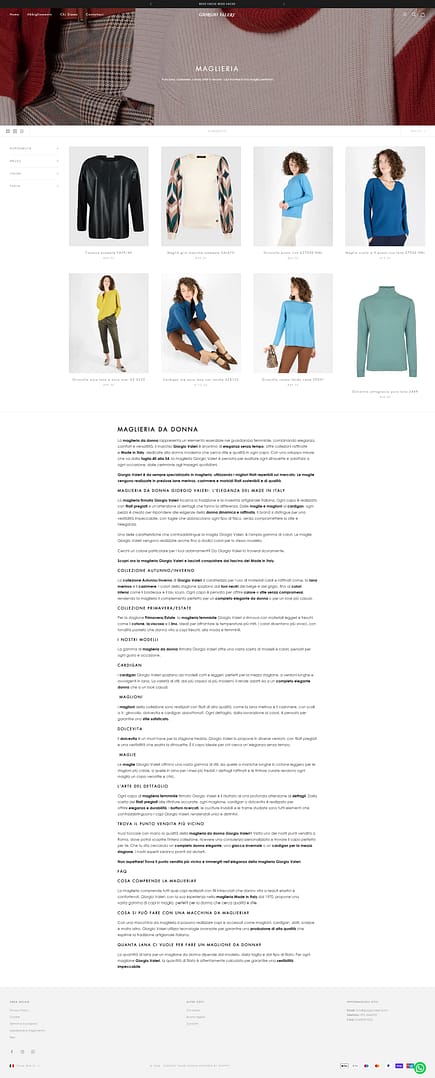 giorgio valeri collezione