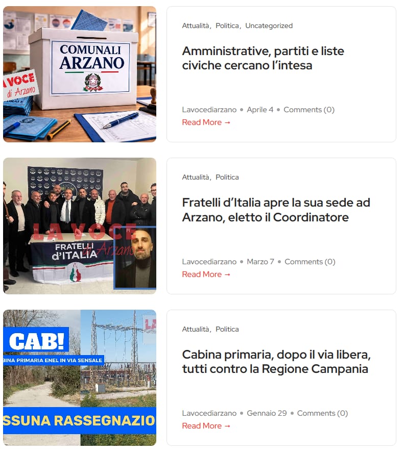 lavocediarzano struttura