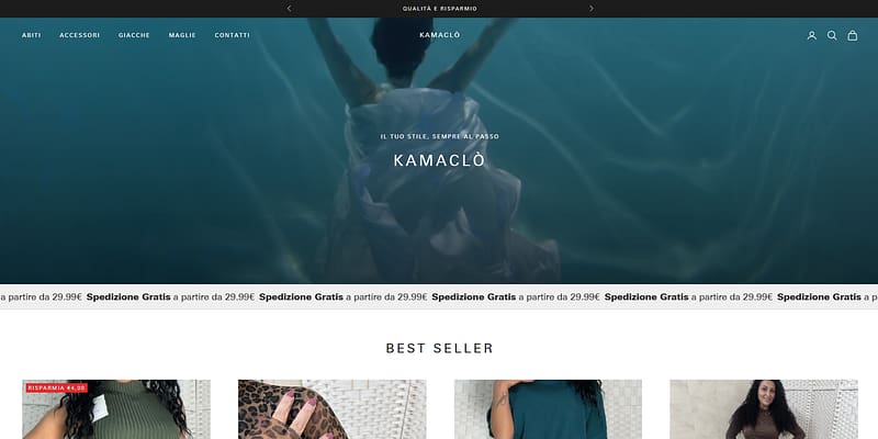 kamaclo homepage